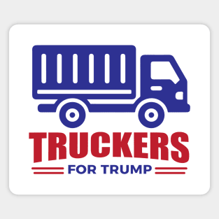 Truckers For Trump Magnet